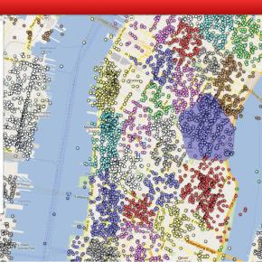 NYC Neighborhoods, Mapped by Social&nbsp;Media